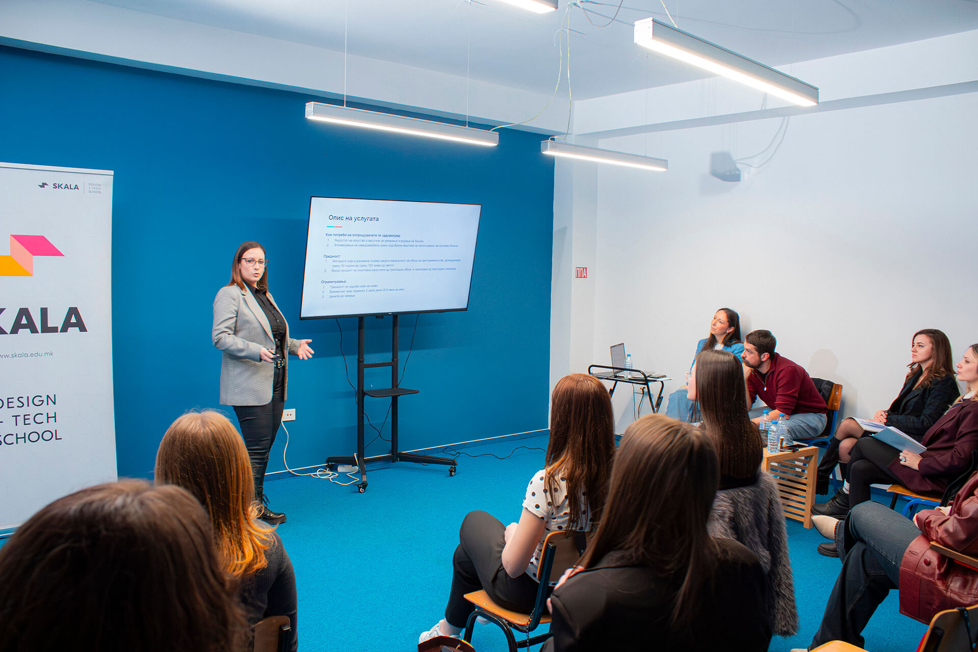 испитна сесија во скала на акдемија за дигитален маркетинг