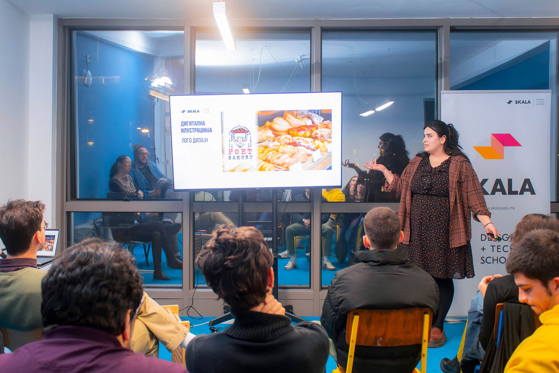 испитна сесија во Скала, на Академија за видео продукција и анимација