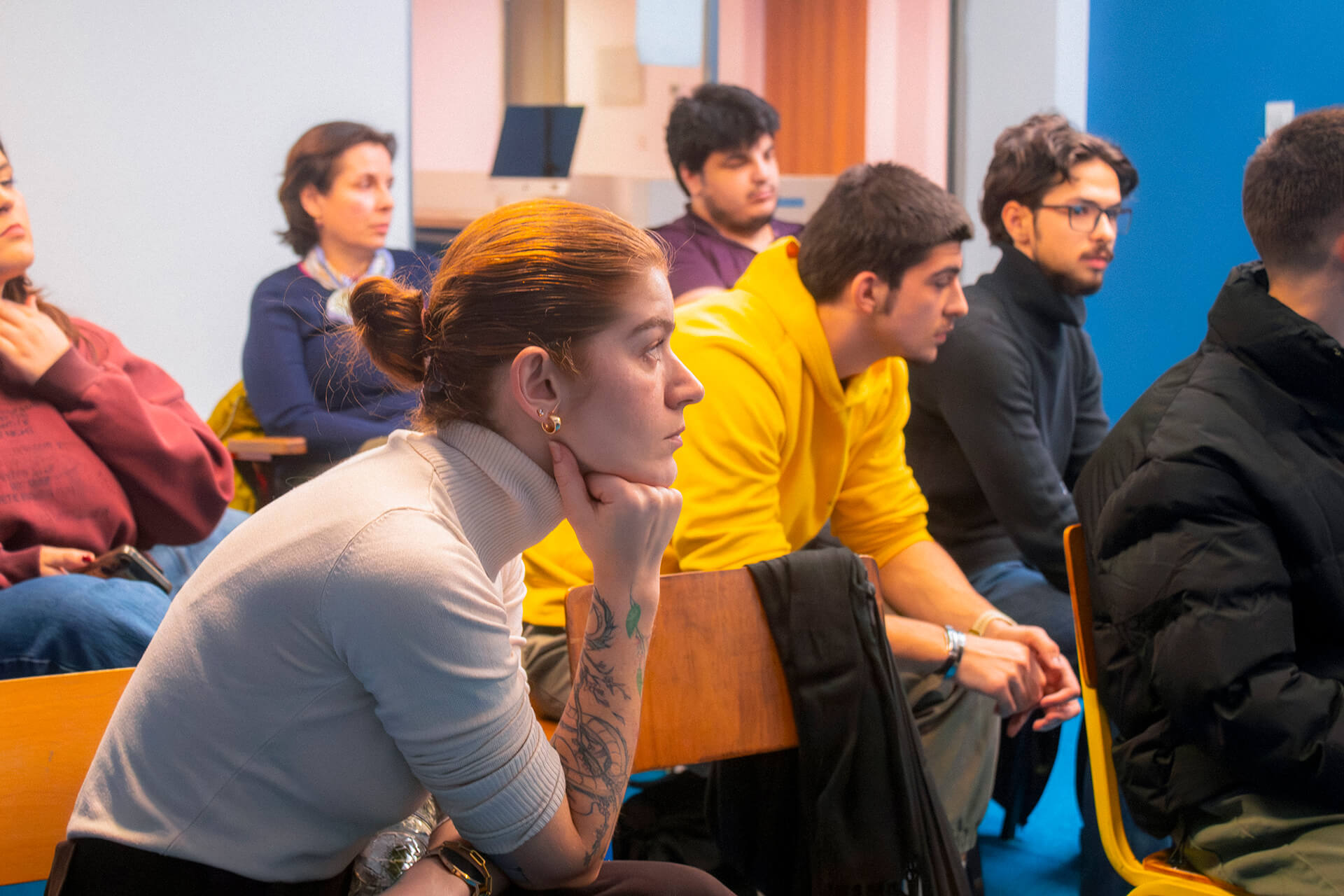 испитна сесија во Скала, на Академија за видео продукција и анимација