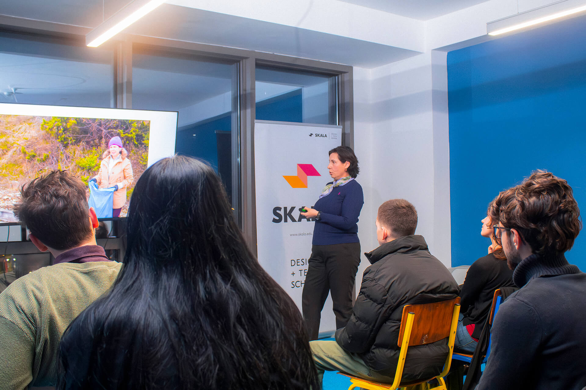 испитна сесија во Скала, на Академија за видео продукција и анимација