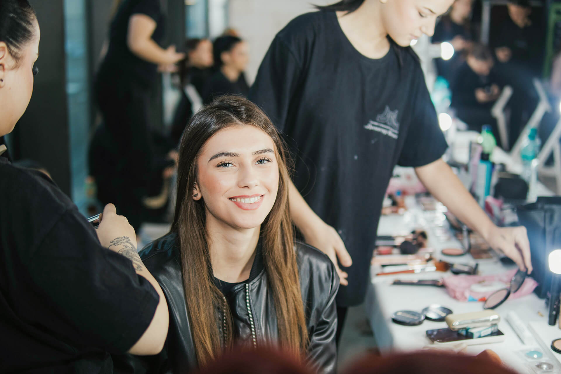 студенти од академијата за моден дизајн Скала на Fashion Weekend Skopje