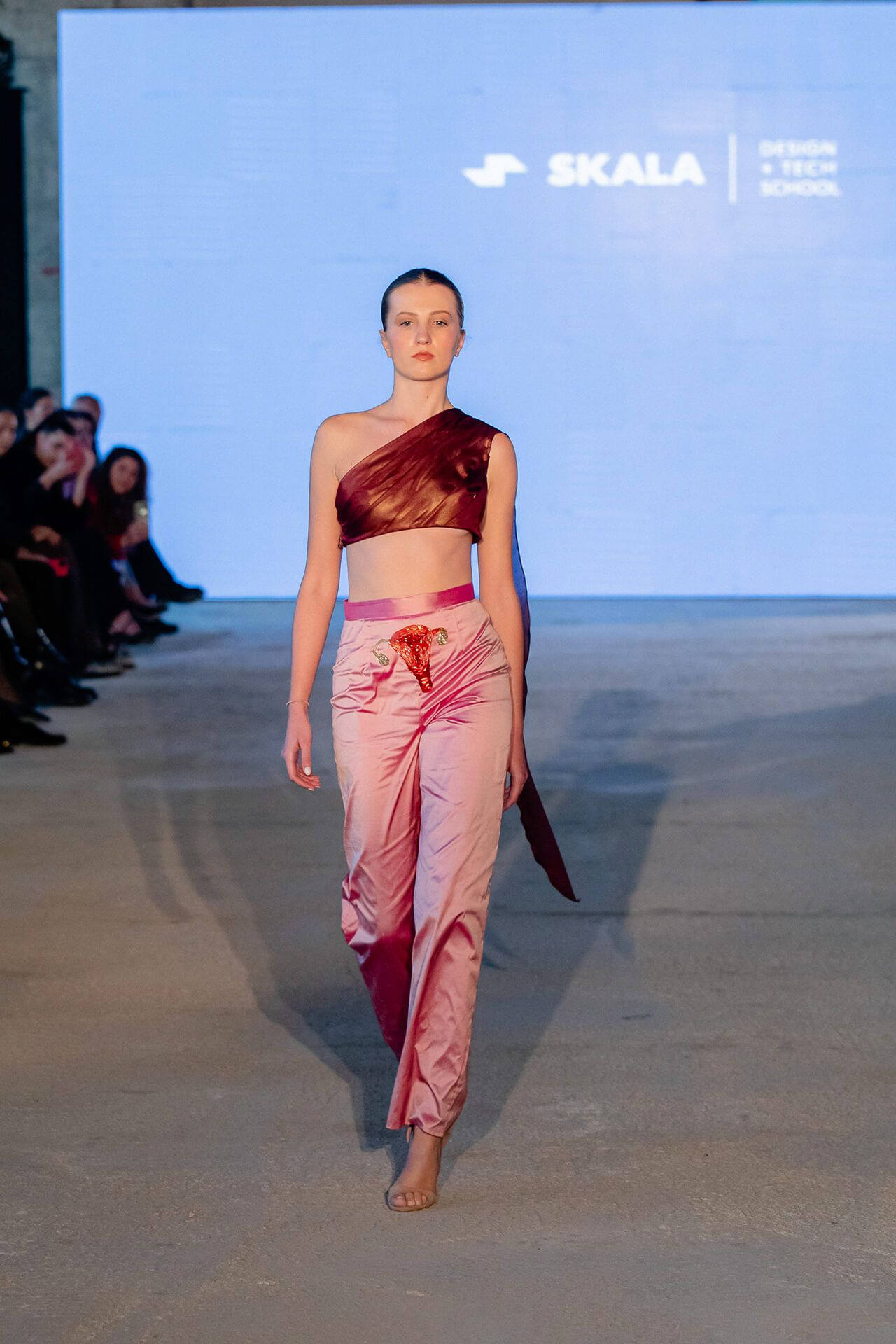 студенти од академијата за моден дизајн Скала на Fashion Weekend Skopje