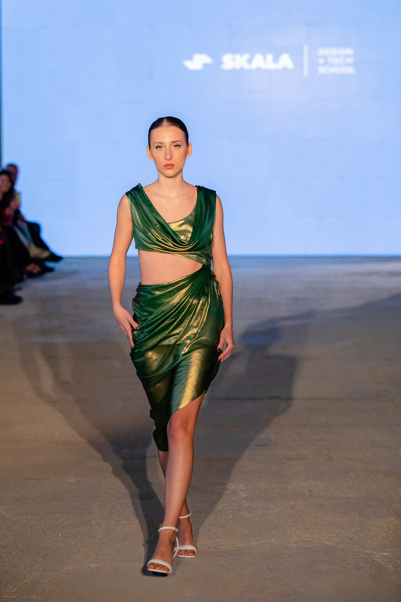 студенти од академијата за моден дизајн Скала на Fashion Weekend Skopje