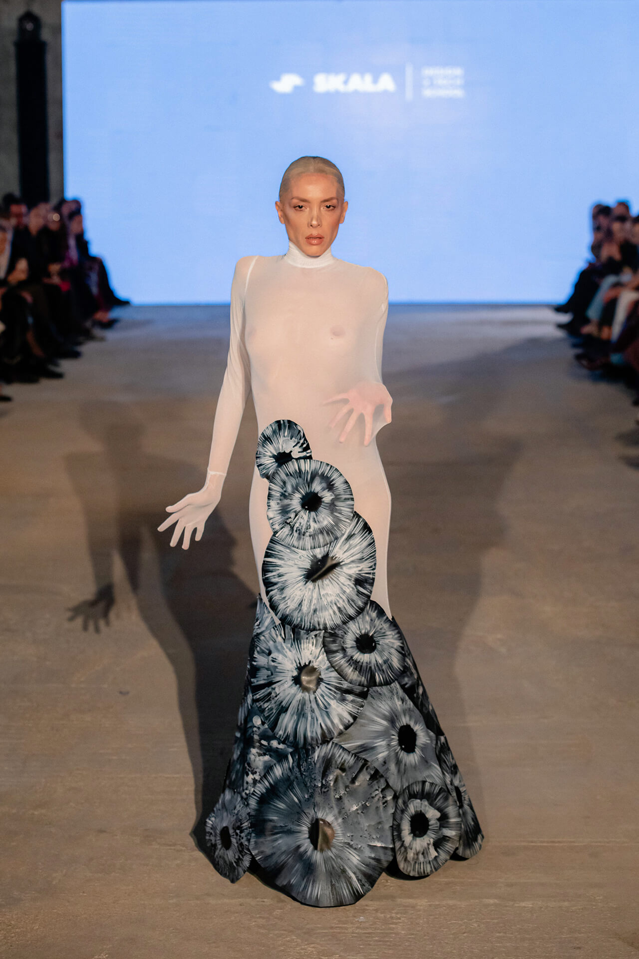 студенти од академијата за моден дизајн Скала на Fashion Weekend Skopje