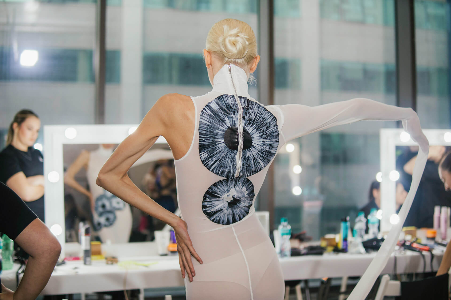 студенти од академијата за моден дизајн Скала на Fashion Weekend Skopje