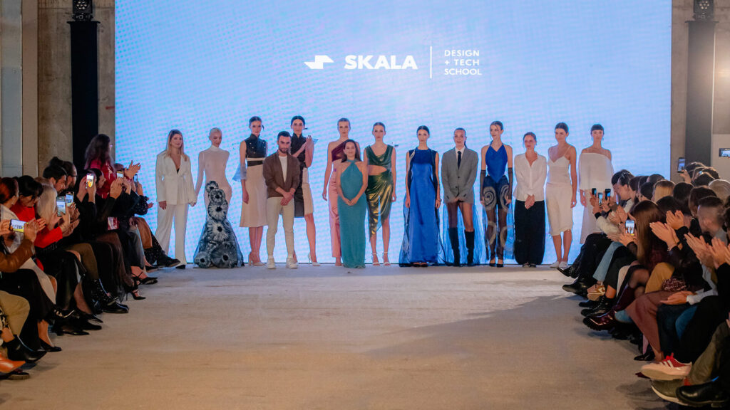 студенти од академијата за моден дизајн Скала на Fashion Weekend Skopje