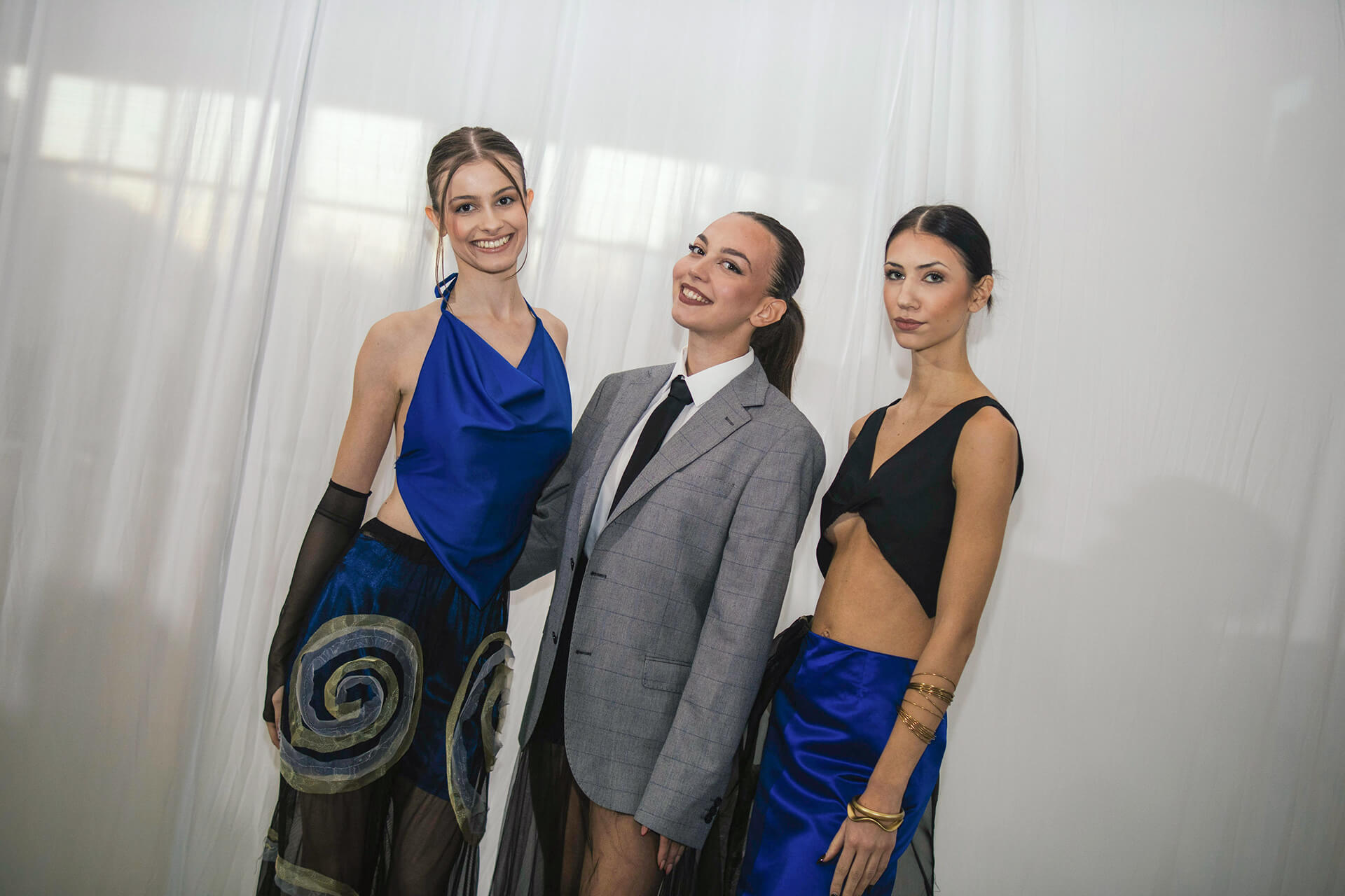 студенти од академијата за моден дизајн Скала на Fashion Weekend Skopje