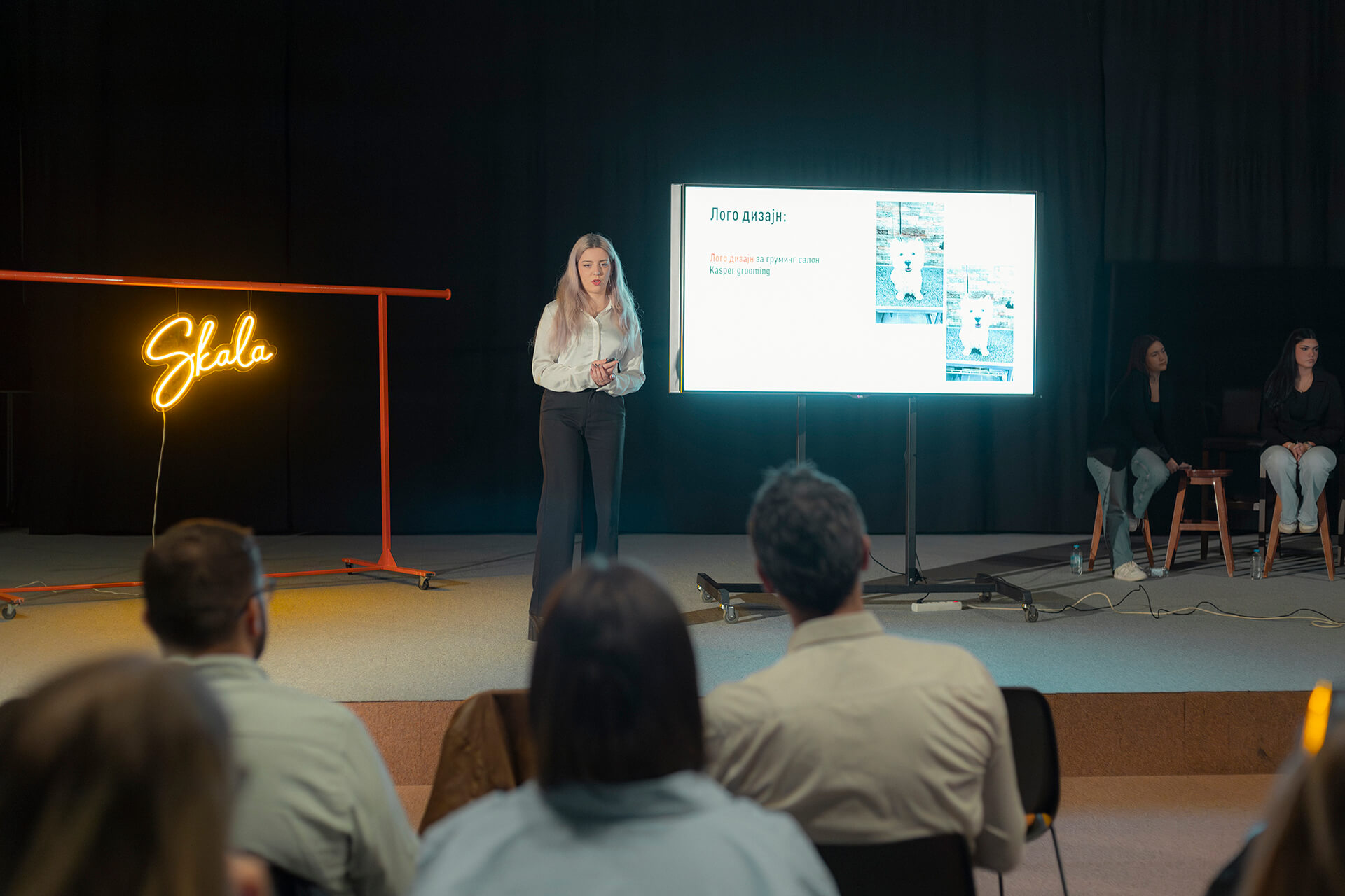 скала ева парапанска студентски презентации пред компании од креативната индустрија дизајн студија архитектонски бироа видео продукции