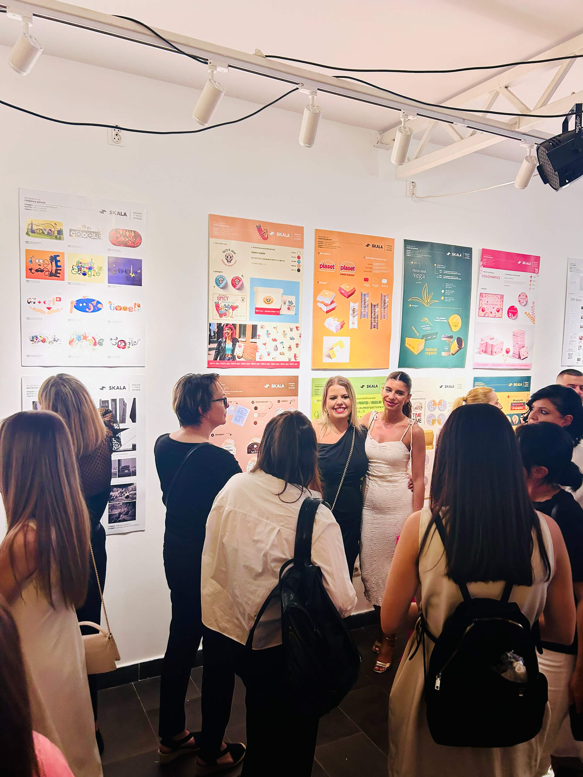 завршна студентска изложба во Скала Академија за дизајн во Скопје