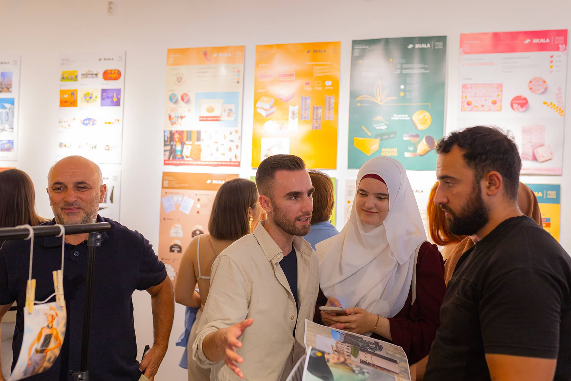 завршна студентска изложба во Скала Академија за дизајн во Скопје