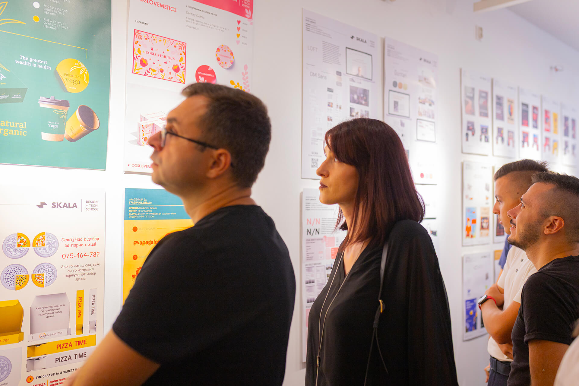 завршна студентска изложба во Скала Академија за дизајн во Скопје