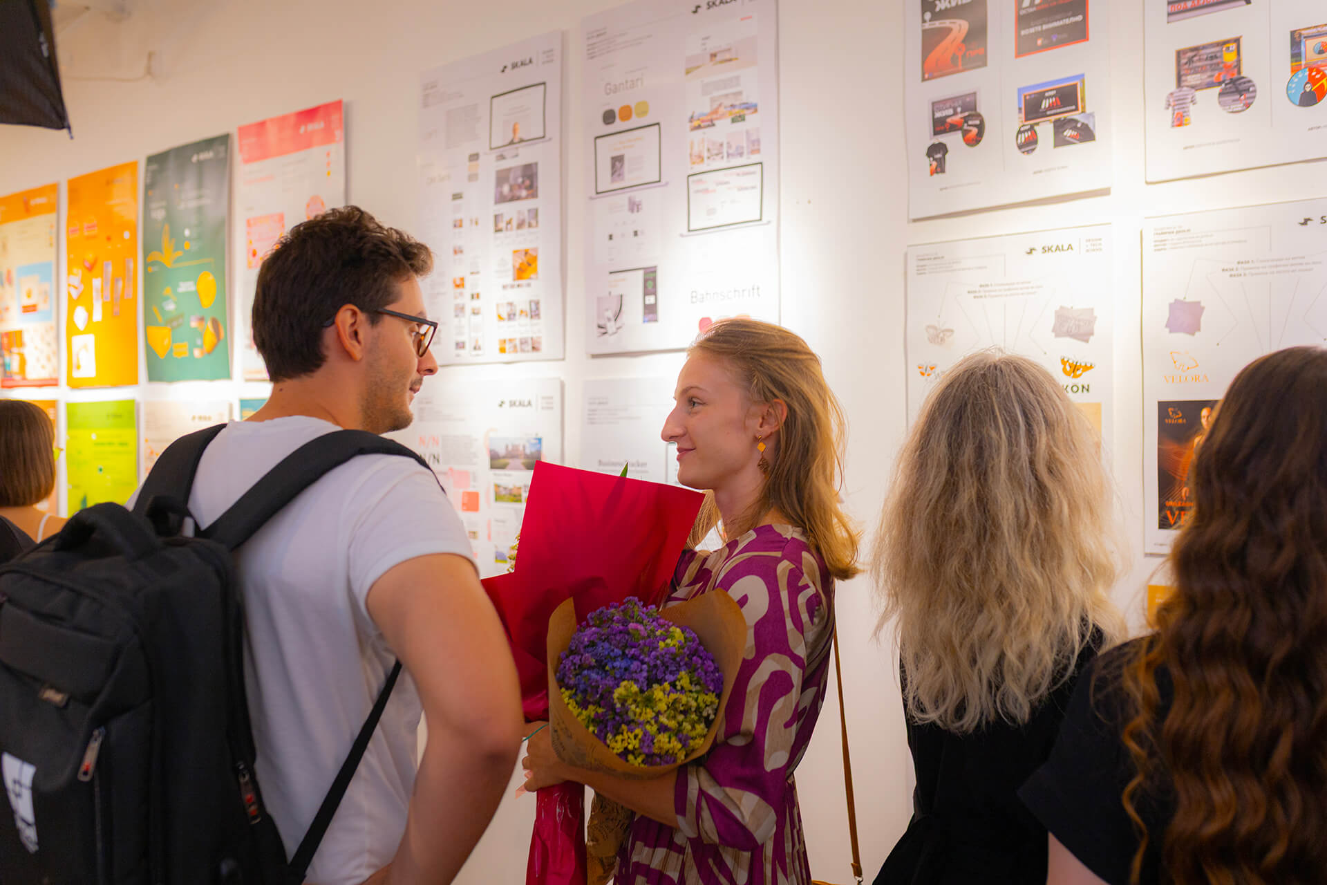 завршна студентска изложба во Скала Академија за дизајн во Скопје